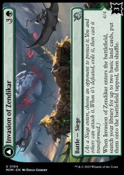 Invasion of Zendikar // Awakened Skyclave MOM-194 Uncommon Near Mint Deutsch