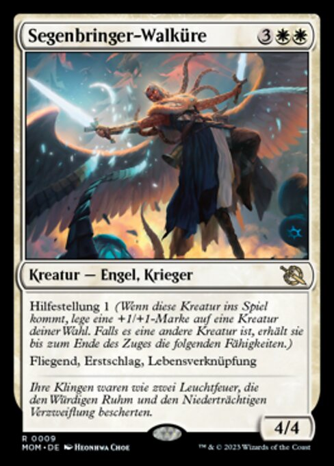 Segenbringer-Walküre MOM-9 Rare Excellent Deutsch