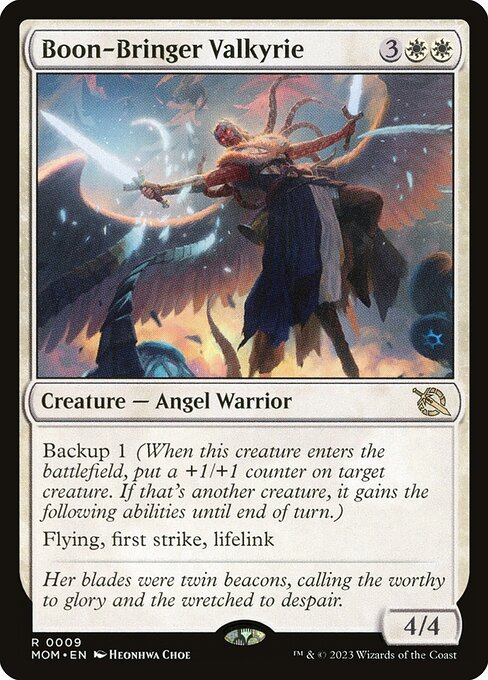 Boon-Bringer Valkyrie MOM-9 Rare Near Mint Englisch