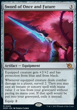 Sword of Once and Future MOM-265 Mythic Excellent Englisch Foil