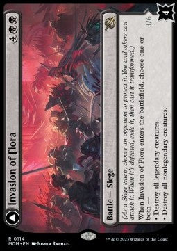 Invasion of Fiora // Marchesa, Resolute Monarch MOM-114 Rare Near Mint Deutsch