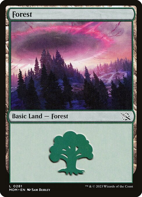Forest MOM-281 Land Excellent Englisch Foil