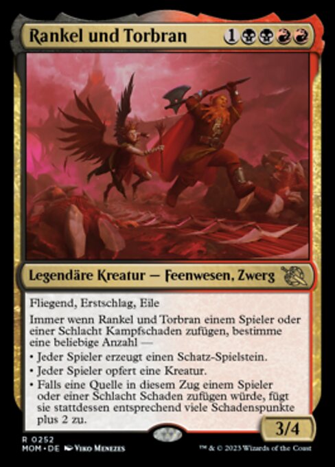 Rankel und Torbran MOM-252 Rare Near Mint Deutsch