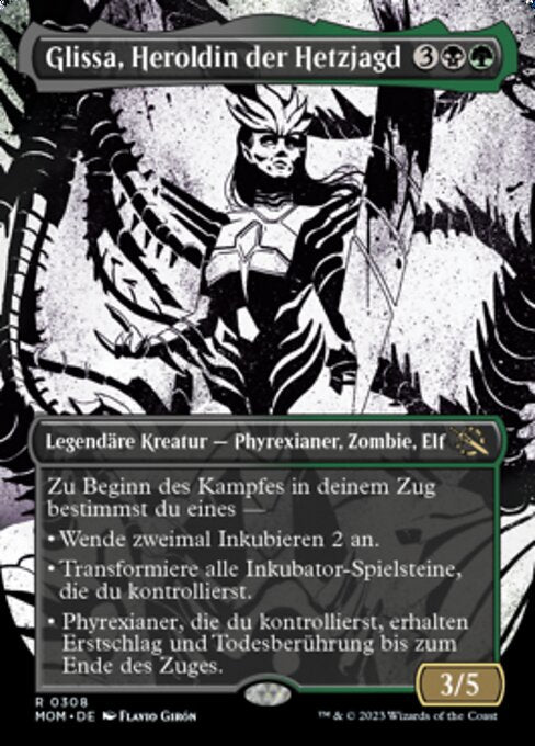 Glissa, Heroldin der Hetzjagd XMOM-308 Rare Near Mint Deutsch