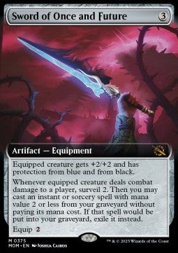 Schwert aus Vergangenheit und Zukunft XMOM-375 Mythic Excellent Englisch