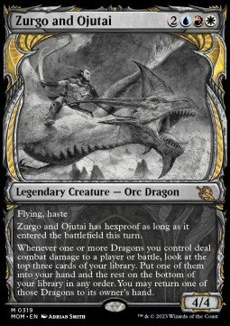 Zurgo and Ojutai XMOM-319 Mythic Near Mint Englisch Foil