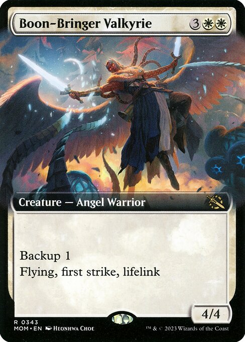 Boon-Bringer Valkyrie XMOM-343 Rare Near Mint Englisch