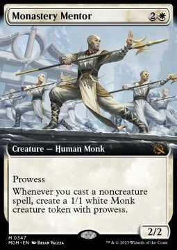 Monastery Mentor XMOM-347 Mythic Near Mint Englisch Foil