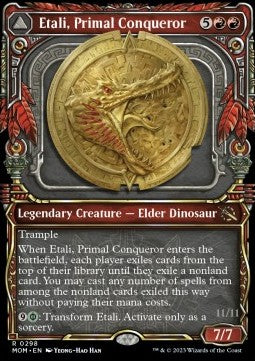 Etali, Primal Conqueror // Etali, Primal Sickness XMOM-298 Rare Near Mint Deutsch