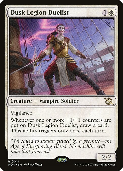 Dusk Legion Duelist MOM-11 Rare Near Mint Englisch Foil