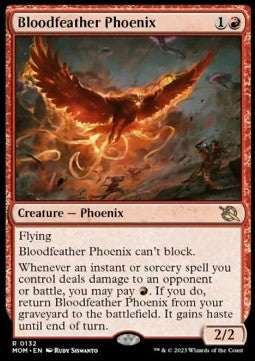 Blutfeder-Phoenix MOM-132 Rare Near Mint Deutsch