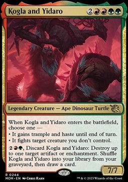 Kogla and Yidaro MOM-244 Rare Near Mint Englisch Foil