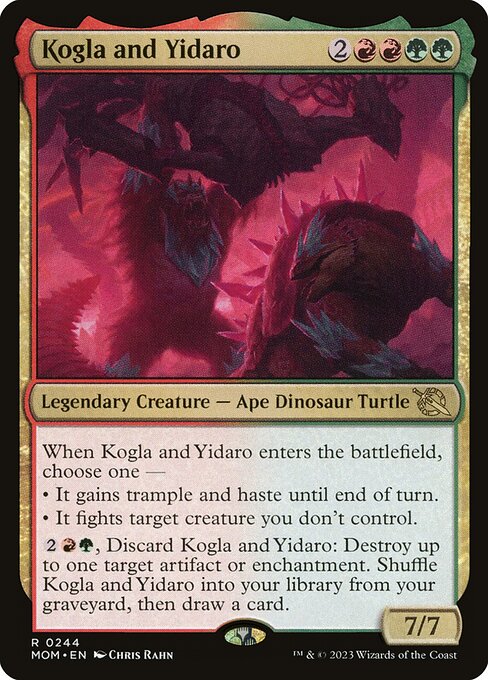 Kogla and Yidaro MOM-244 Rare Near Mint Englisch Foil