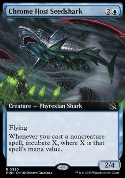 Chrome Host Seedshark XMOM-350 Rare Excellent Englisch Foil