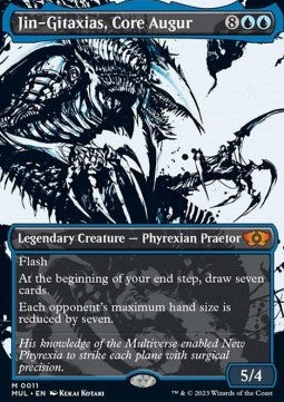 Jin-Gitaxias, Kern-Augur (V.1) MUL-11 Mythic Good Englisch Foil