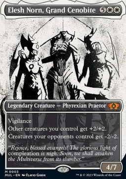 Elesh Norn, Hohe Zönobitin (V.1) MUL-3 Mythic Near Mint Deutsch