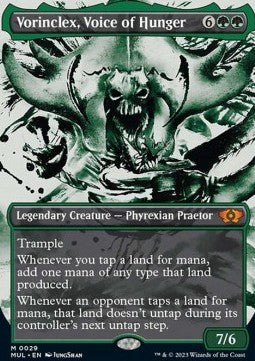 Vorinclex, Stimme des Hungers (V.1) MUL-29 Mythic Excellent Englisch Foil