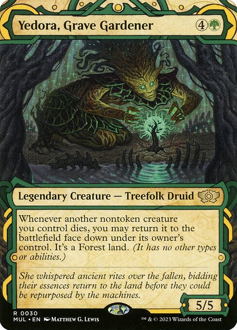 Yedora die Friedhofsgärtnerin (V.1) MUL-30 Rare Excellent Englisch Foil