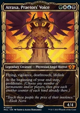 Atraxa, Stimme der Prätoren (V.1) MUL-33 Mythic Excellent Englisch Foil