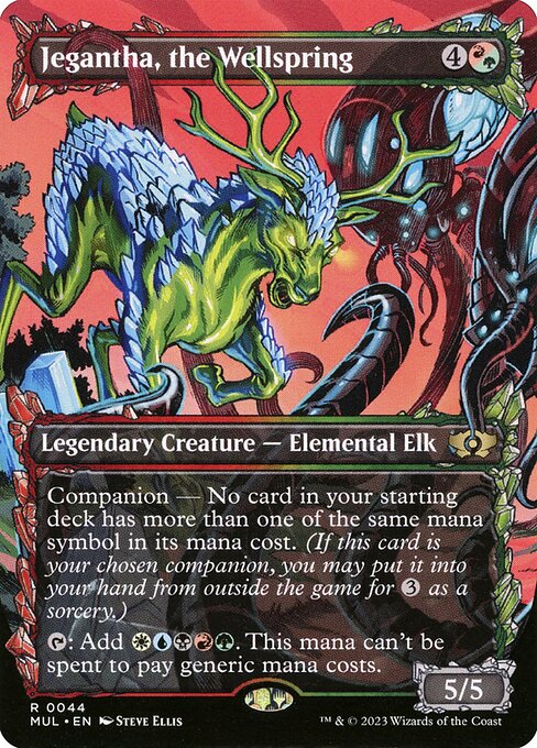 Jegantha der Urquell (V.1) MUL-44 Rare Near Mint Englisch Foil