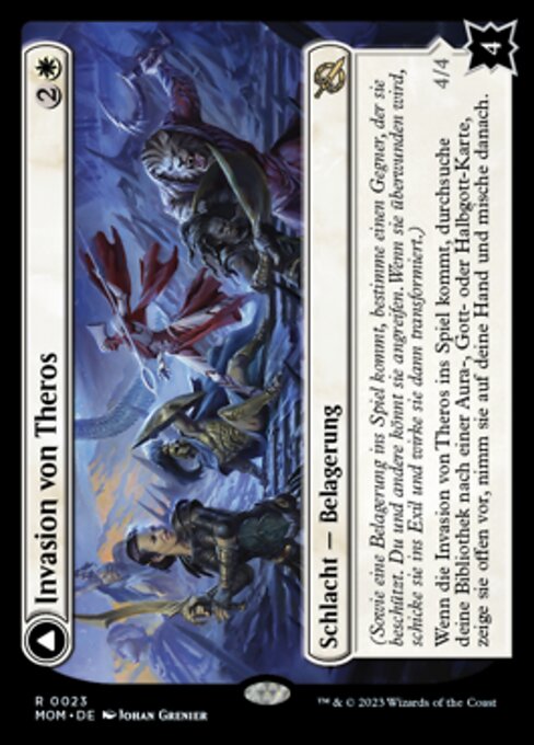 Invasion of Theros // Ephara, Ever-Sheltering MOM-23 Rare Excellent Deutsch