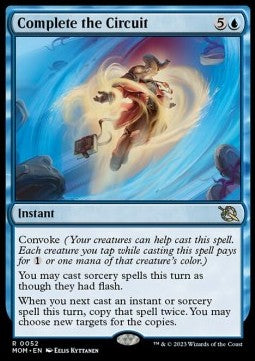 Complete the Circuit MOM-52 Rare Excellent Englisch