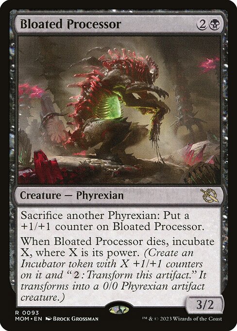 Bloated Processor MOM-93 Rare Near Mint Englisch