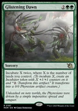 Glistening Dawn MOM-187 Rare Near Mint Englisch Foil