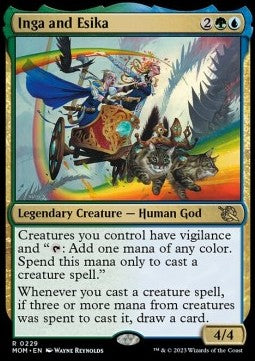 Inga und Esika MOM-229 Rare Excellent Englisch Foil