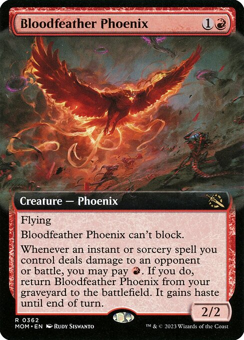 Blutfeder-Phoenix XMOM-362 Rare Excellent Englisch