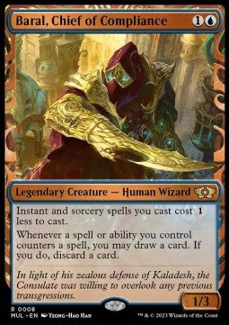 Baral, Chief of Compliance MUL-8 Rare Near Mint Englisch Foil