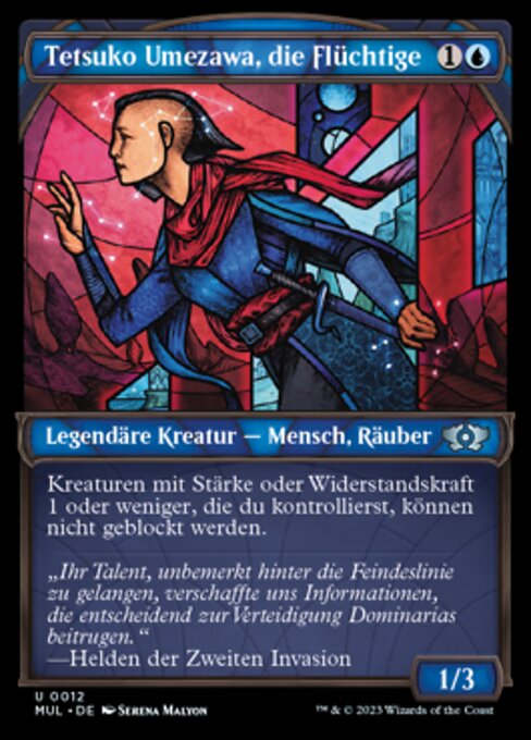 Tetsuko Umezawa, die Flüchtige (V.1) MUL-12 Uncommon Near Mint Deutsch