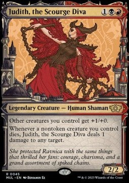 Judith, the Scourge Diva MUL-45 Rare Excellent Englisch Foil