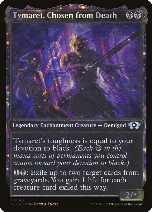 Tymaret, Chosen from Death MUL-148 Uncommon Near Mint Englisch Foil