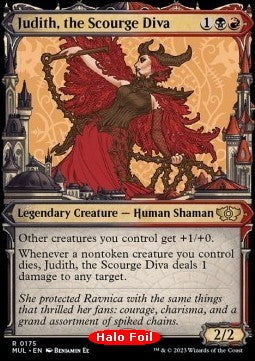 Judith, the Scourge Diva MUL-175 Rare Near Mint Englisch Foil