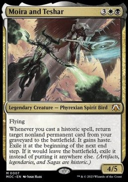 Moira and Teshar MOC-7 Mythic Near Mint Englisch