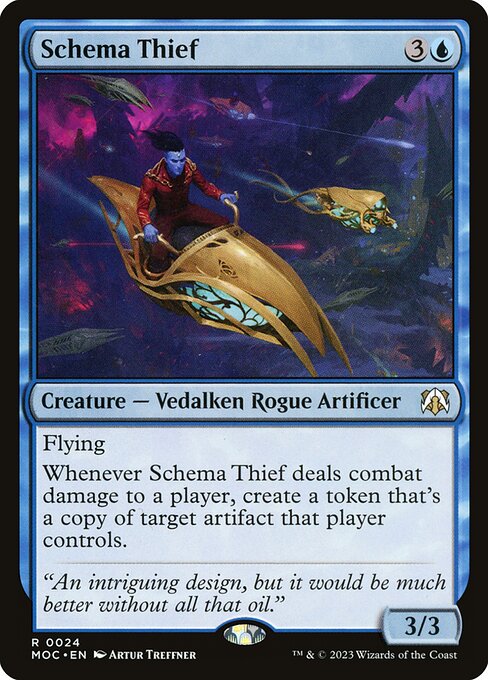 Schema Thief MOC-24 Rare Excellent Englisch