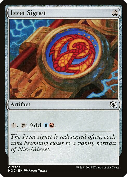 Izzet Signet MOC-362 Common Excellent Englisch