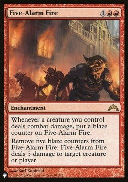 Five-Alarm Fire ZNL-91 Rare Near Mint Englisch