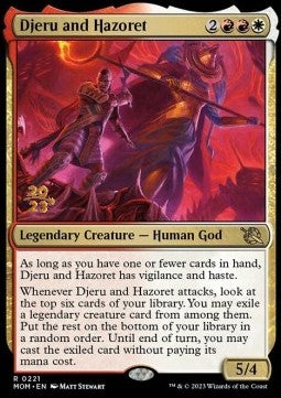 Djeru and Hazoret PMOM-221 Rare Excellent Englisch Foil