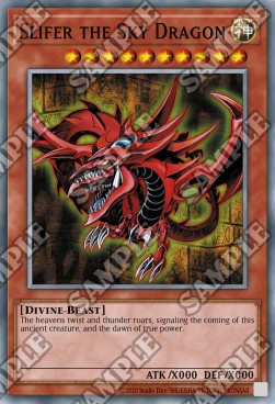 Slifer der Himmelsdrache (V.1) LC25-LC01-002 Ultra Rare Excellent Deutsch