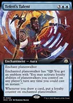 Teferi's Talent XMOC-82 Rare Excellent Englisch