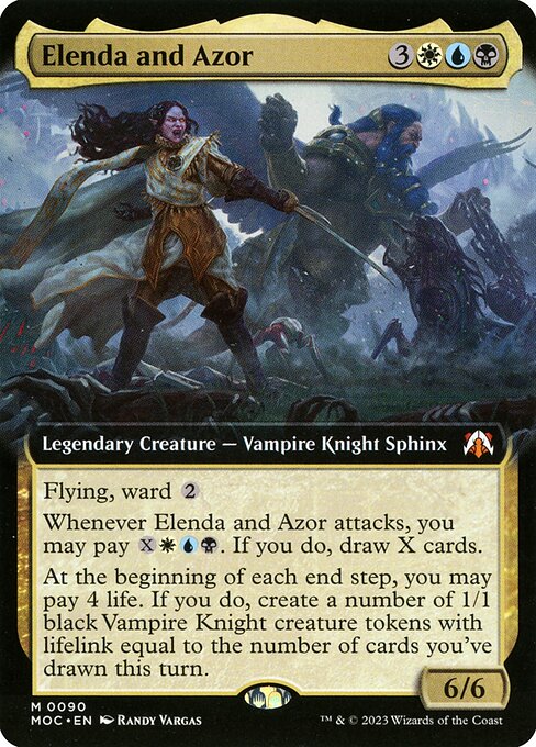 Elenda and Azor XMOC-90 Mythic Near Mint Englisch