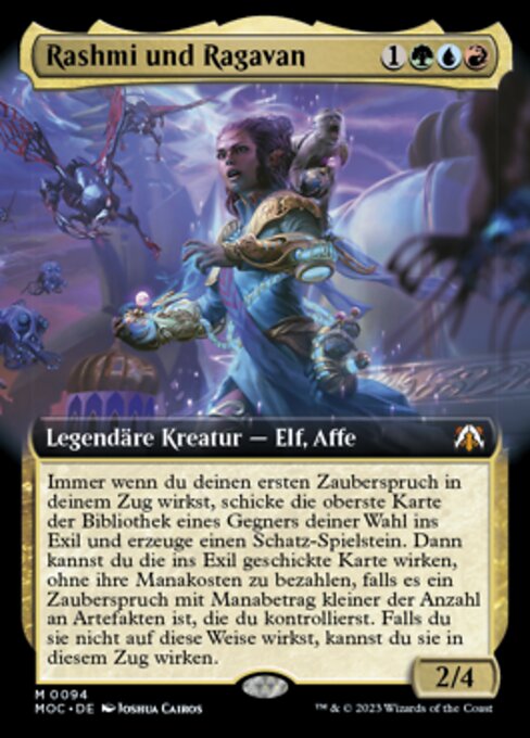 Rashmi und Ragavan XMOC-94 Mythic Excellent Deutsch