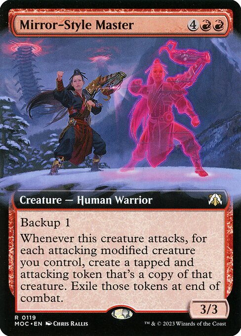 Mirror-Style Master XMOC-119 Rare Near Mint Englisch