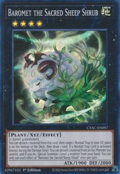 Baromet der heilige Schafstrauch CYAC-097 Super Rare Excellent Deutsch 1. Auflage