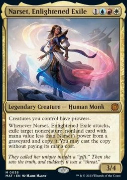Narset, Enlightened Exile MAT-38 Mythic Good Englisch Foil
