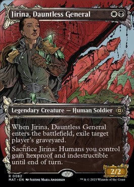 Jirina, Dauntless General (V.1) XMAT-82 Rare Excellent Deutsch