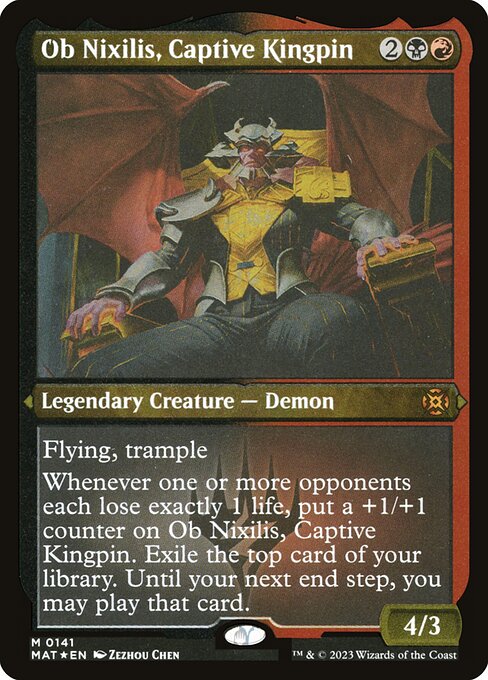 Ob Nixilis, Captive Kingpin XMAT-141 Mythic Excellent Englisch Foil