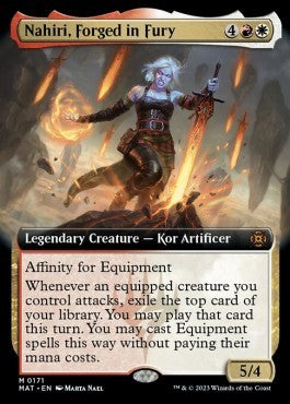 Nahiri, Forged in Fury (V.3) XMAT-171 Mythic Good Englisch